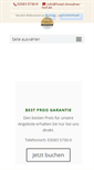 Mobile Screenshot of hotel-dresdner-hof.de